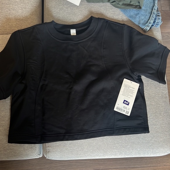 Lululemon cotton French terry + swift tee - Picture 1 of 2